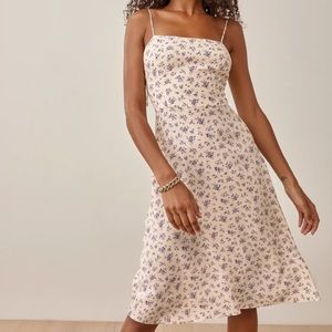 Reformation Peach Dress